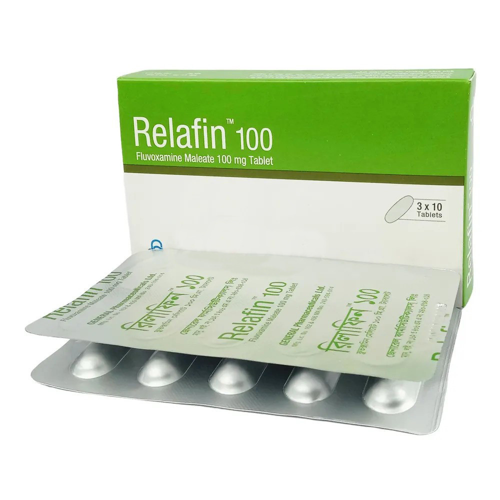 Pack Image: Relafin 100 mg Tablet (3 x 10)