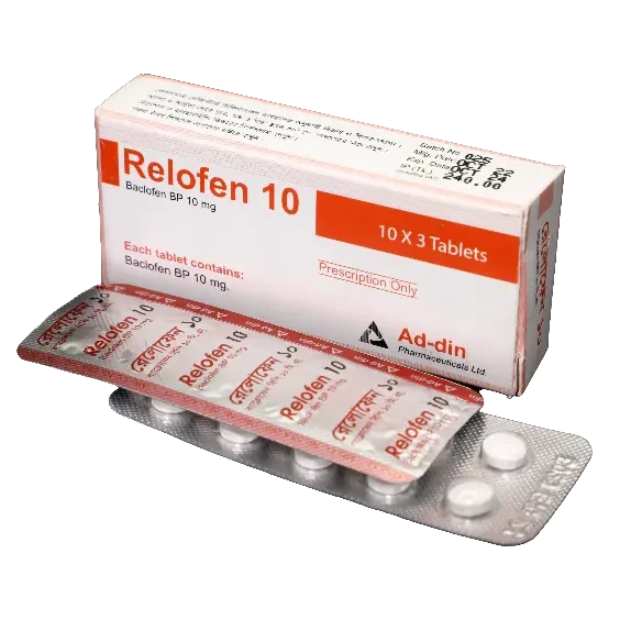 Pack Image: Relofen 10 mg Tablet (3 x 10)