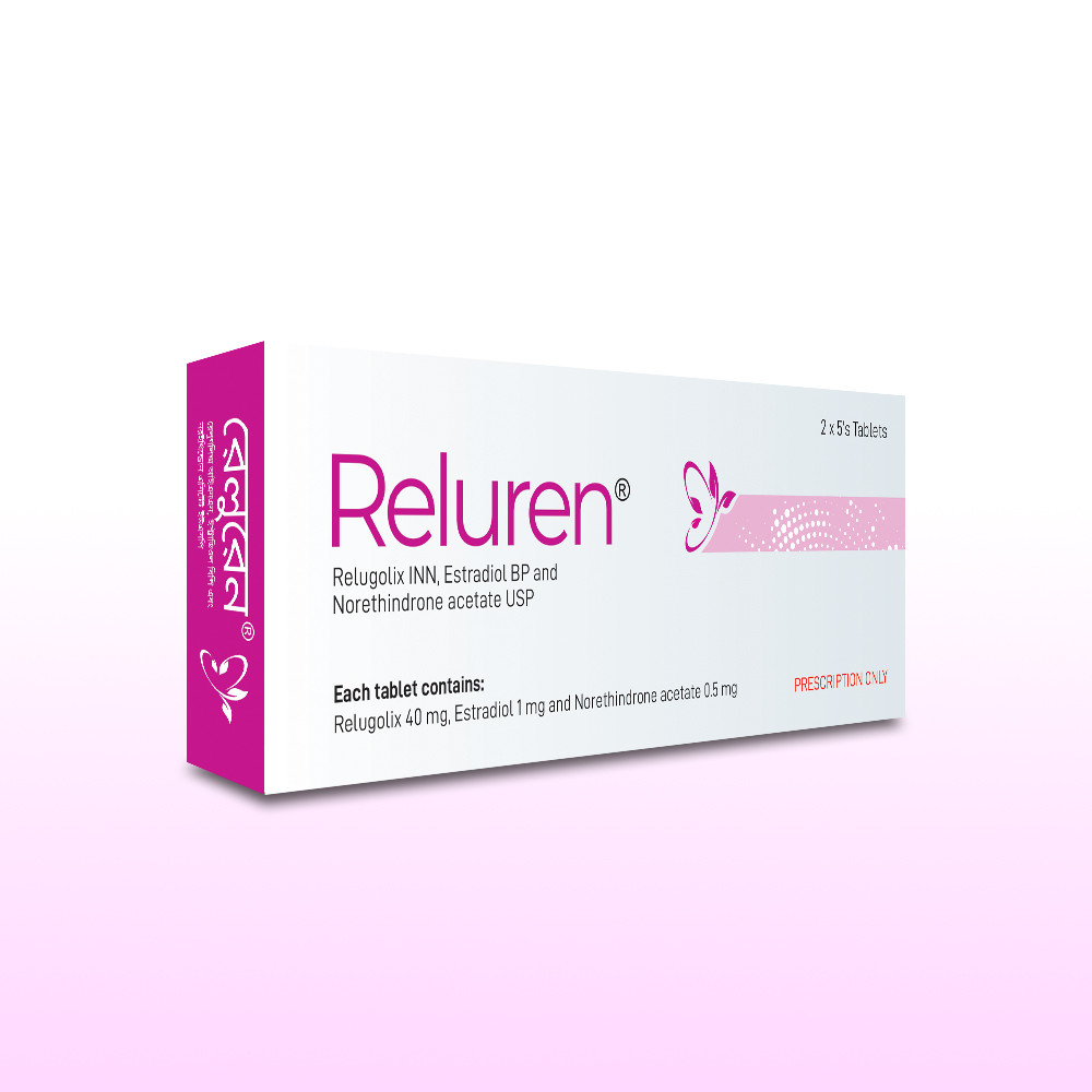 Pack Image: Reluren 40 mg Tablet (2 x 5)