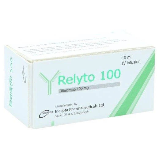Pack Image: Relyto 10 mg Injection (500 mg vial)