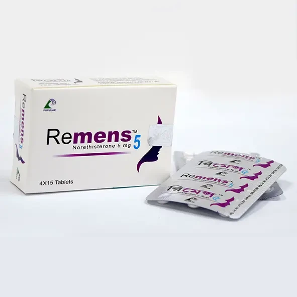 Pack Image: Remens 5 mg Tablet (4 x 15)