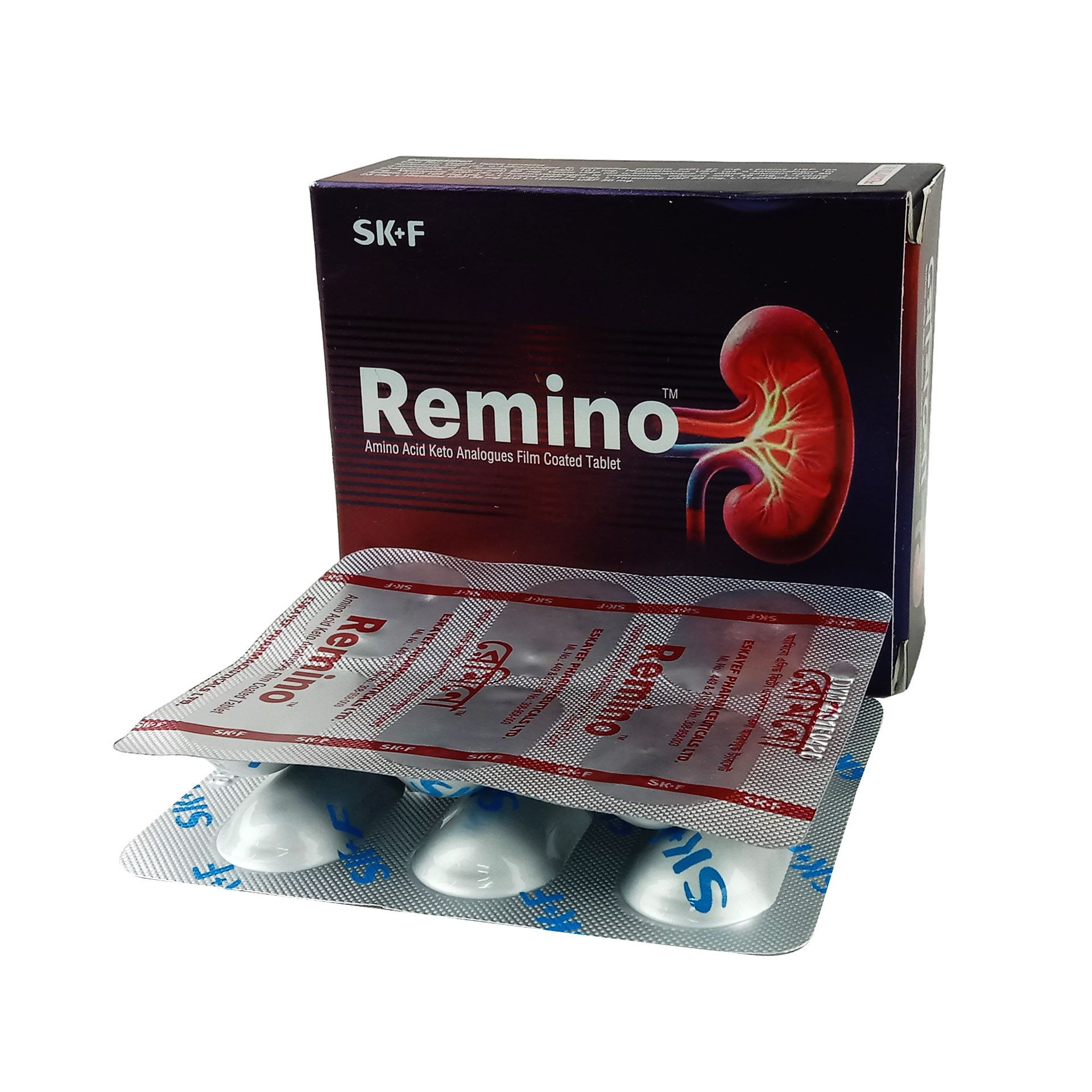 Pack Image: Remino 600 mg Tablet (3 x 6)