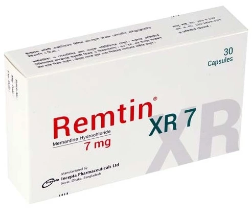 Pack Image: Remtin XR 7 mg Capsule (3 x 10)