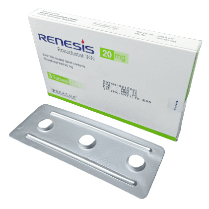 Pack Image: Renesis 20 mg Tablet (2 x 3)