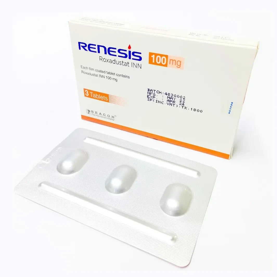 Pack Image: Renesis 100 mg Tablet (2 x 3)