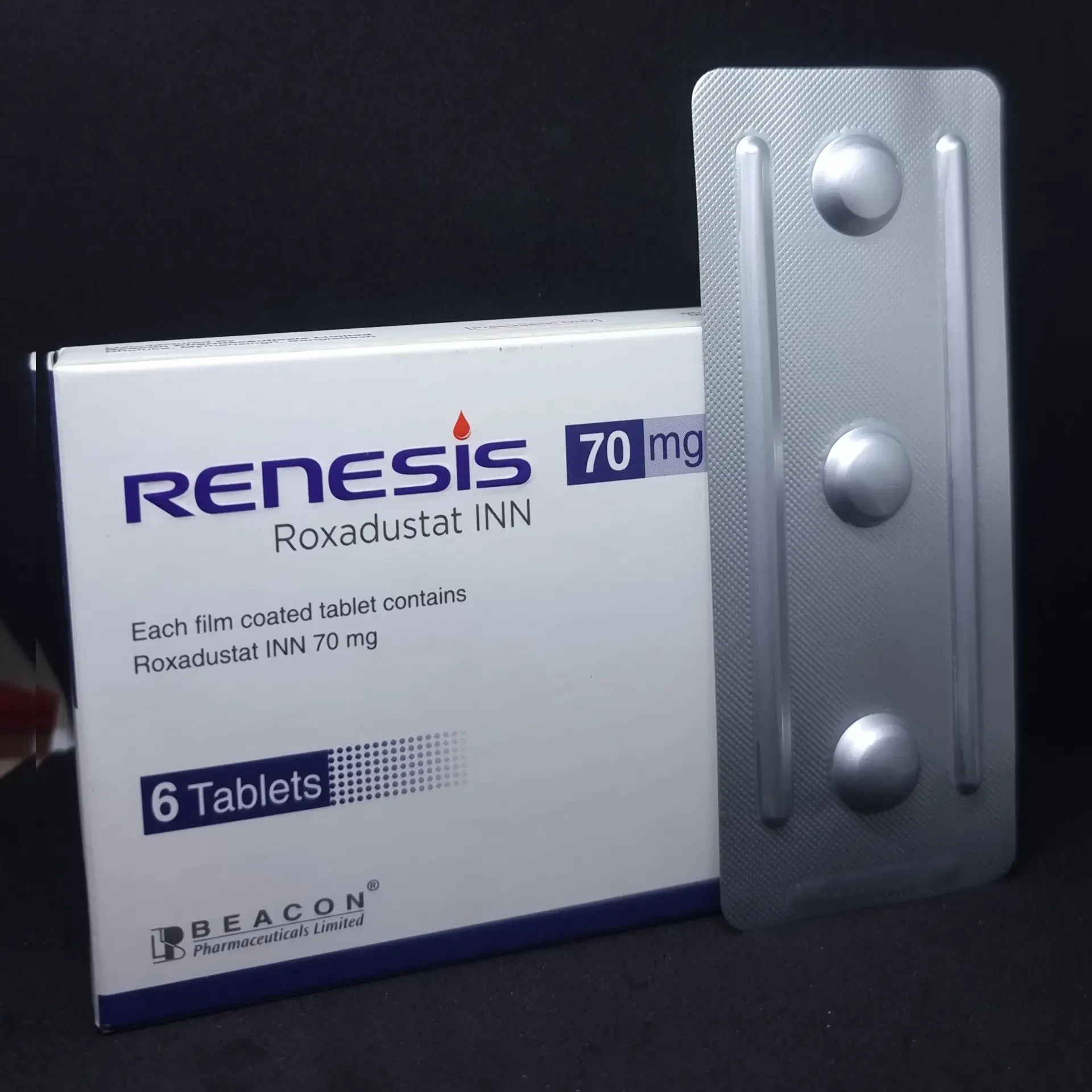 Pack Image: Renesis 70 mg Tablet (2 x 3)