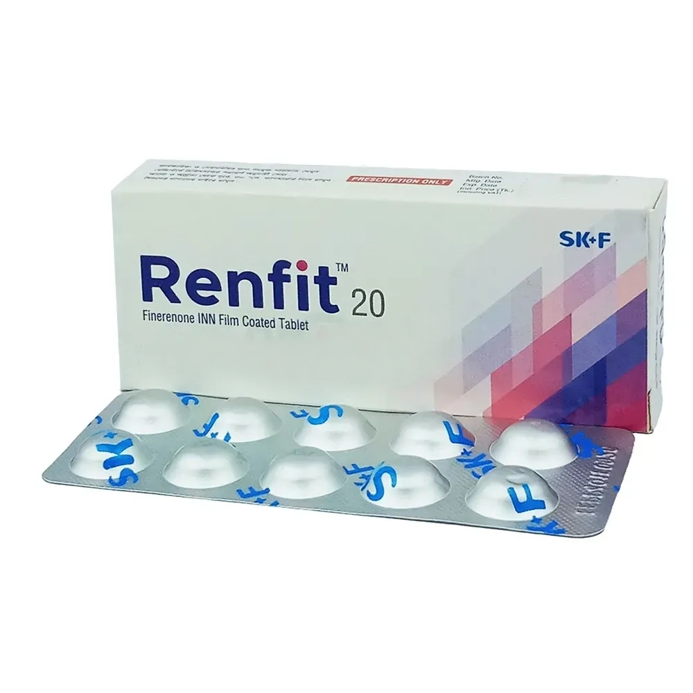 Pack Image: Renfit 20 mg Tablet (1 x 10)