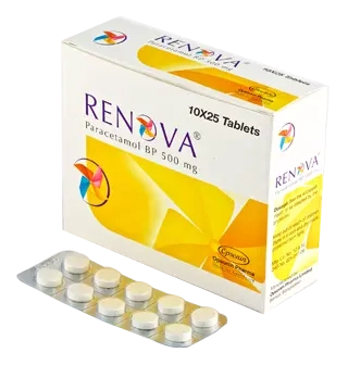 Pack Image: Renova 500 mg Tablet (25 x 10)