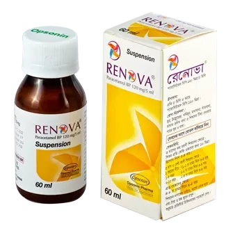 Pack Image: Renova 120 mg Suspension (60 ml bottle)