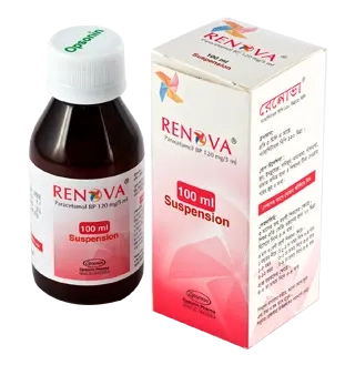 Pack Image: Renova 120 mg Suspension (100 ml bottle)