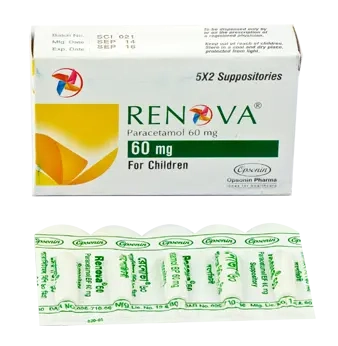 Pack Image: Renova 60 mg Suppository (2 x 5)