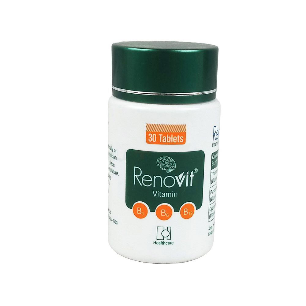 Pack Image: Renovit 100 mg Tablet (1 x 30)