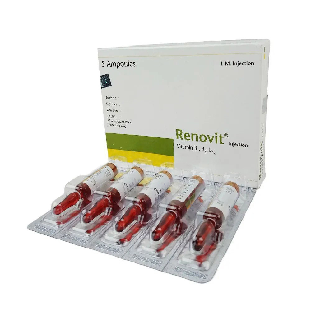 Pack Image: Renovit (100 mg Injection (3 ml ampoule)