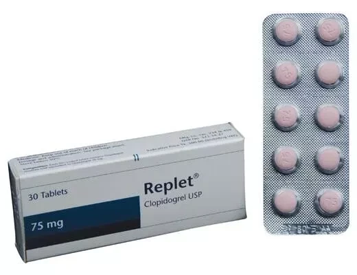Pack Image: Replet 75 mg Tablet (3 x 10)