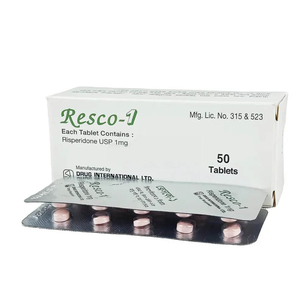 Pack Image: Resco 1 mg Tablet (5 x 10)