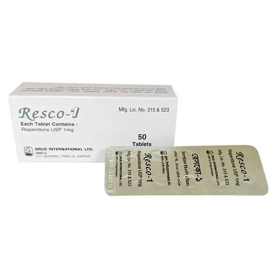Pack Image: Resco 1 mg Tablet (5 x 10)