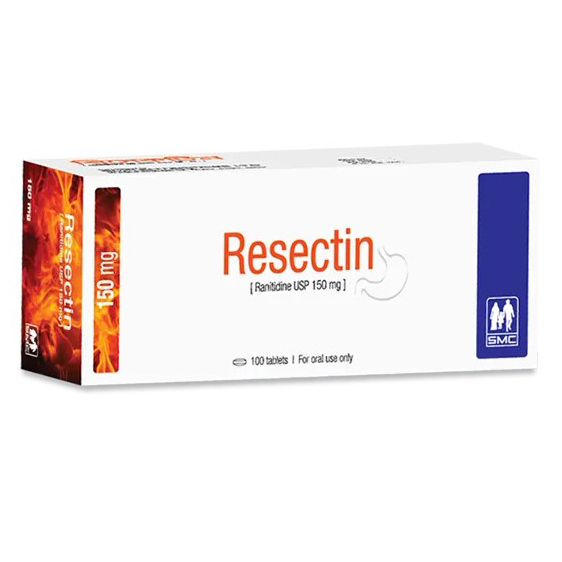 Pack Image: Resectin 150 mg Tablet (100's pack)