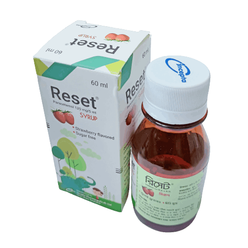 Pack Image: Reset 120 mg Suspension (100 ml bottle)