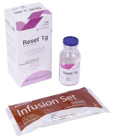 Pack Image: Reset 10 mg Injection (100 ml bottle)