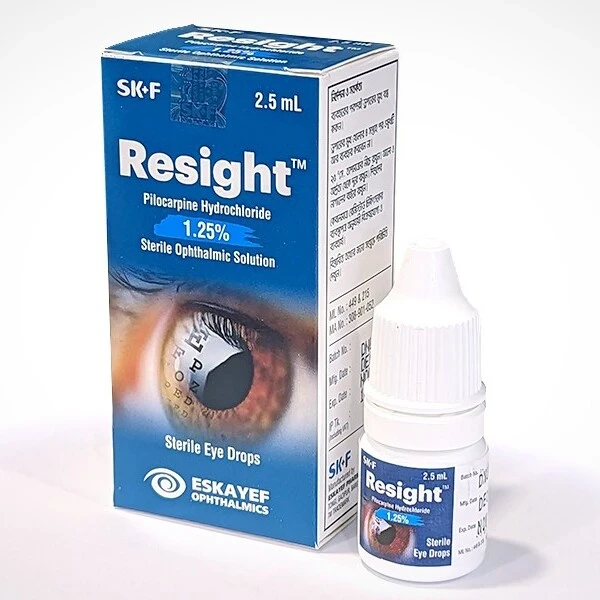 Pack Image: Resight 1.25% Eye Drop (2.5 ml drop)