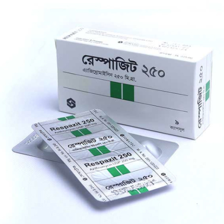 Pack Image: Respazit 250 mg Capsule (3 x 3)