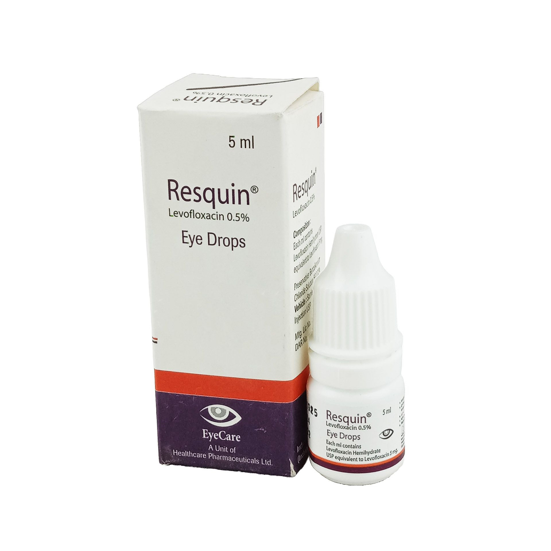Pack Image: Resquin 0.5% Eye Drop (5 ml drop)