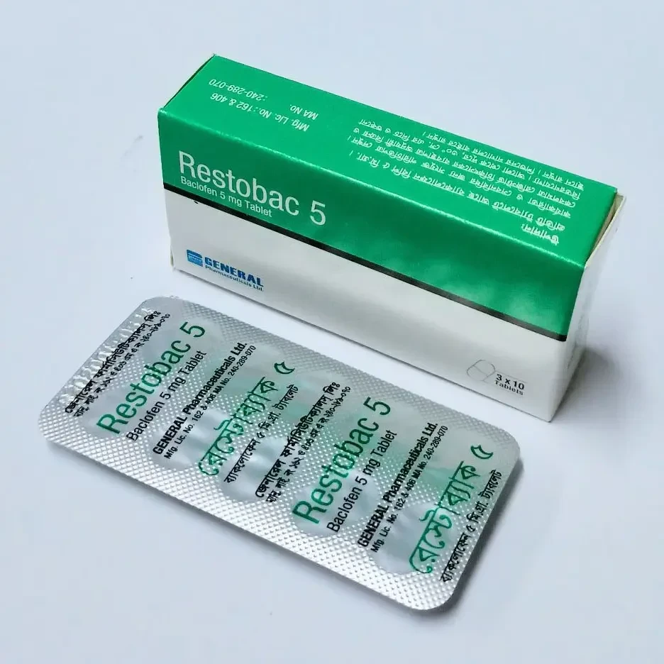 Pack Image: Restobac 5 mg Tablet (3 x 10)