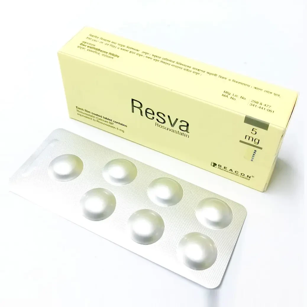 Pack Image: Resva 5 mg Tablet (4 x 7)