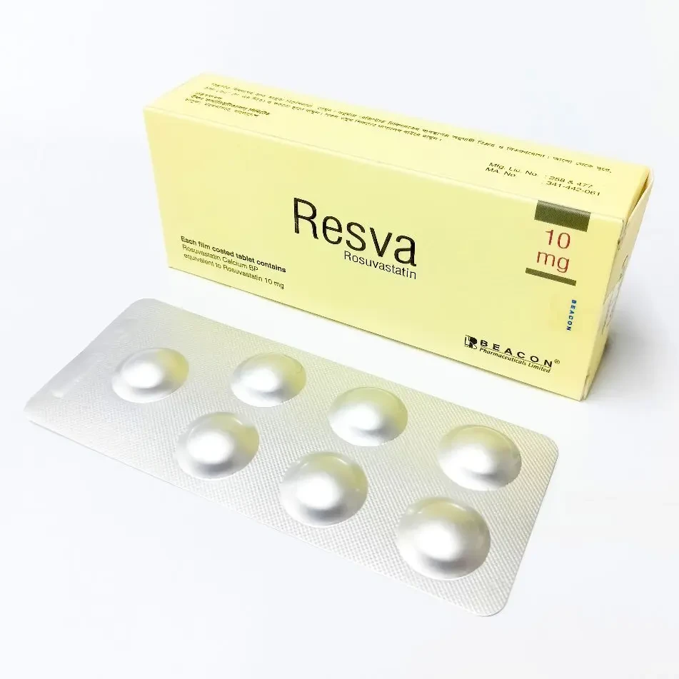 Pack Image: Resva 10 mg Tablet (4 x 7)