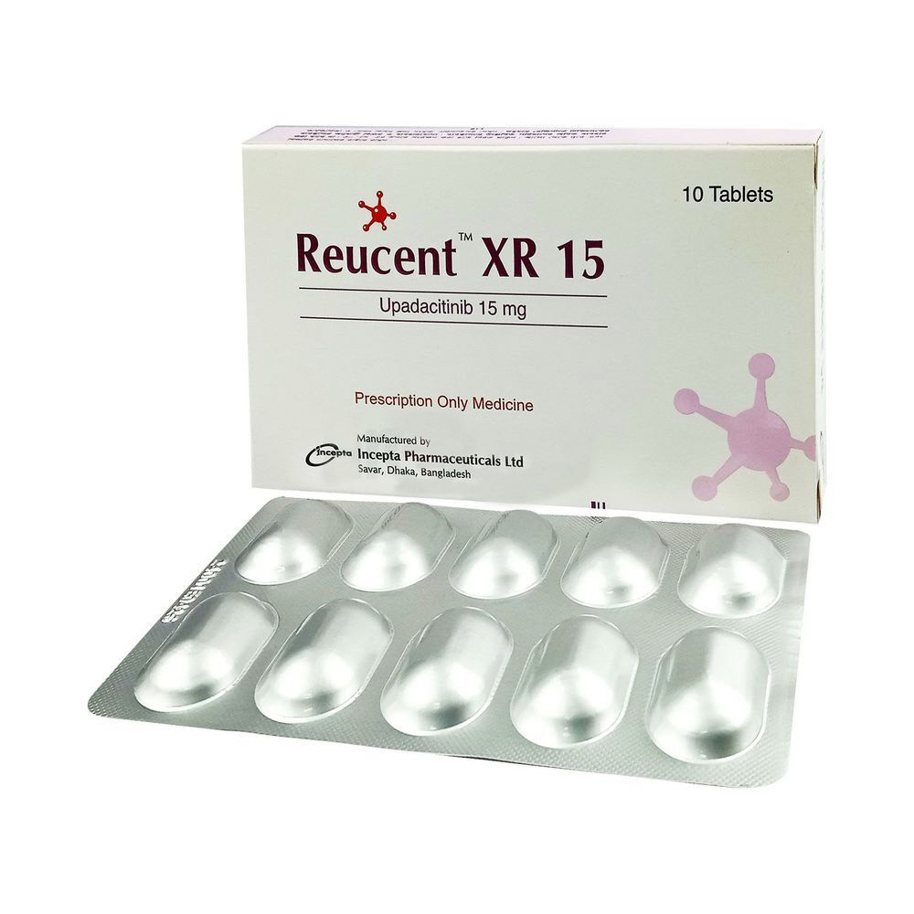 Pack Image: Reucent XR 15 mg Tablet (1 x 10)