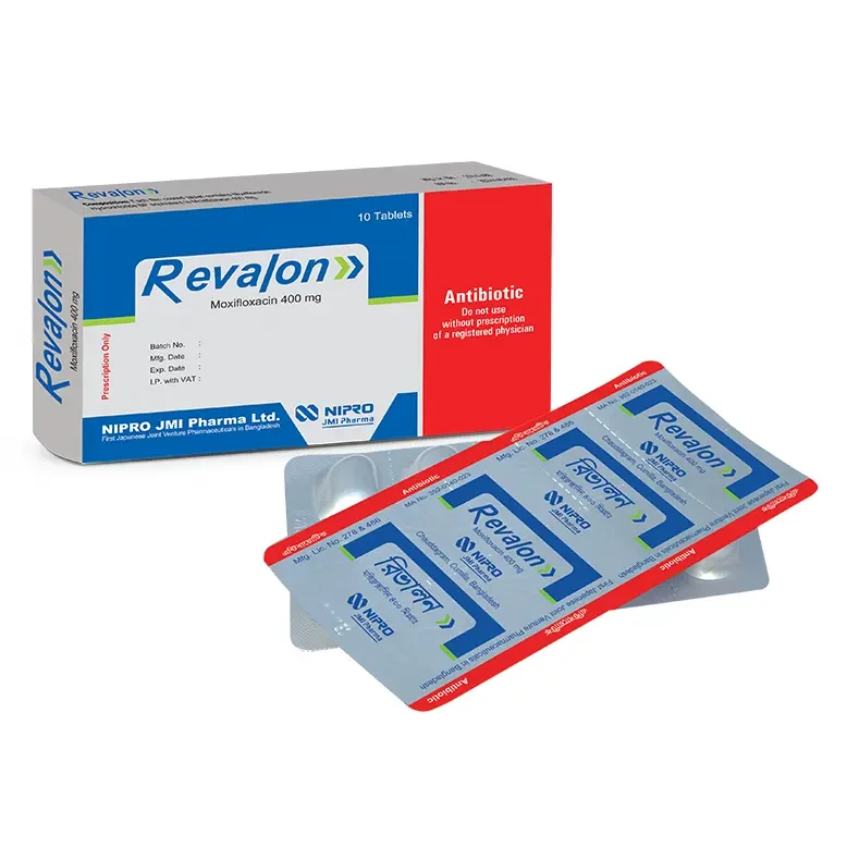 Pack Image: Revalon 400 mg Tablet (1 x 10)