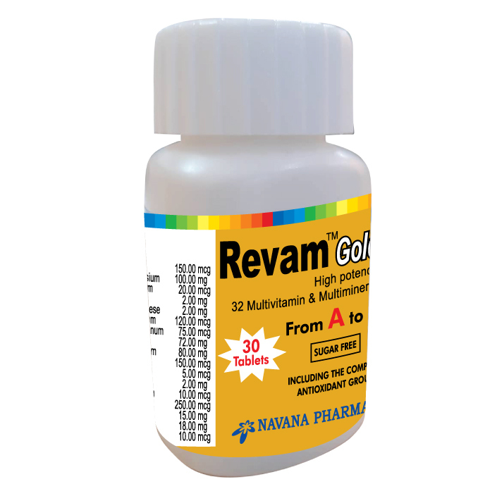 Pack Image: Revam Gold Tablet (1 x 15)