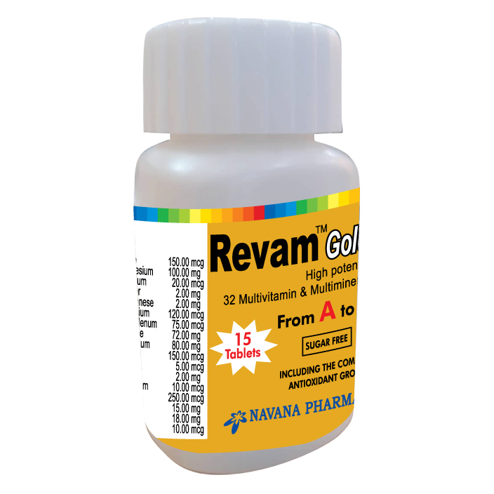 Pack Image: Revam Gold Tablet (1 x 30)