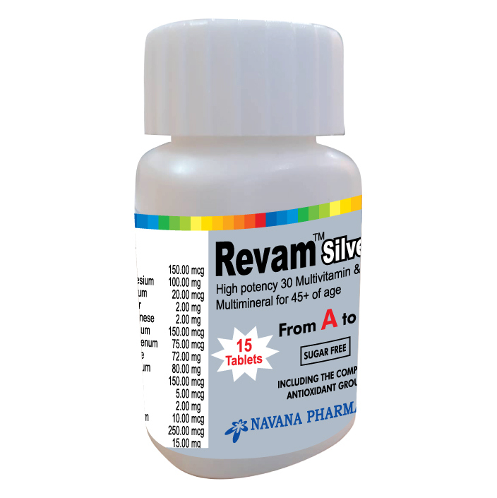 Pack Image: Revam Silver  Tablet (1 x 15)