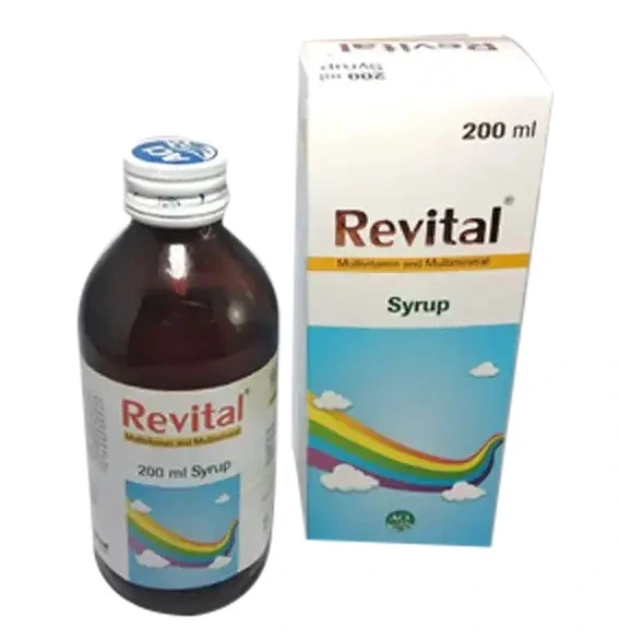 Pack Image: Revital Syrup (100 ml bottle)