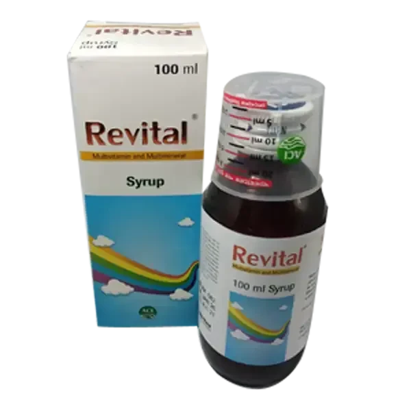 Pack Image: Revital Syrup (200 ml bottle)
