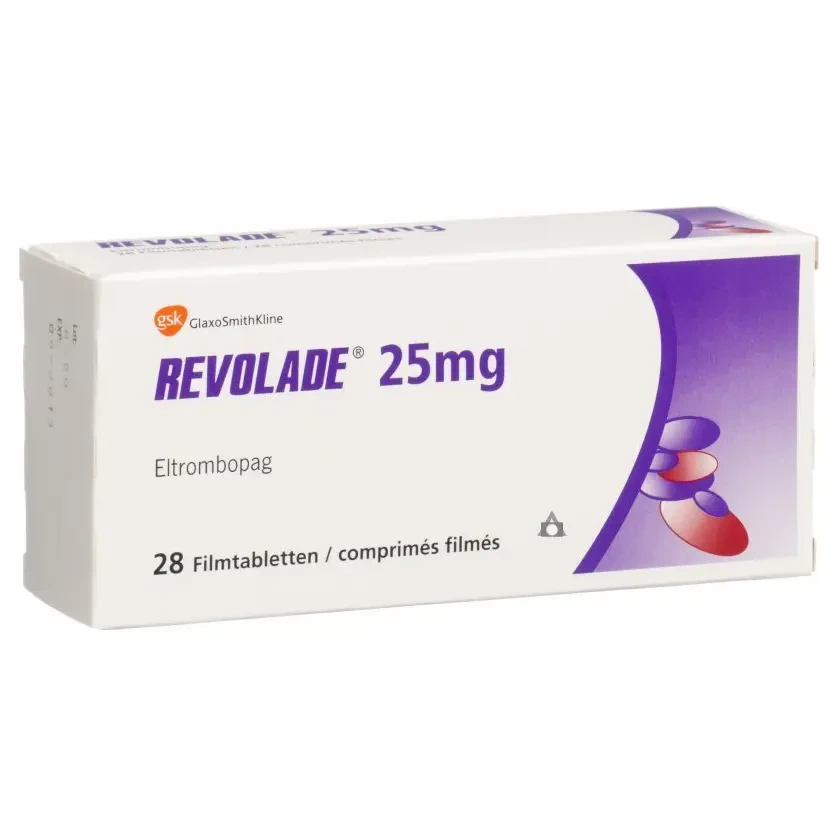 Pack Image: Revolade 25 mg Tablet (4 x 7)