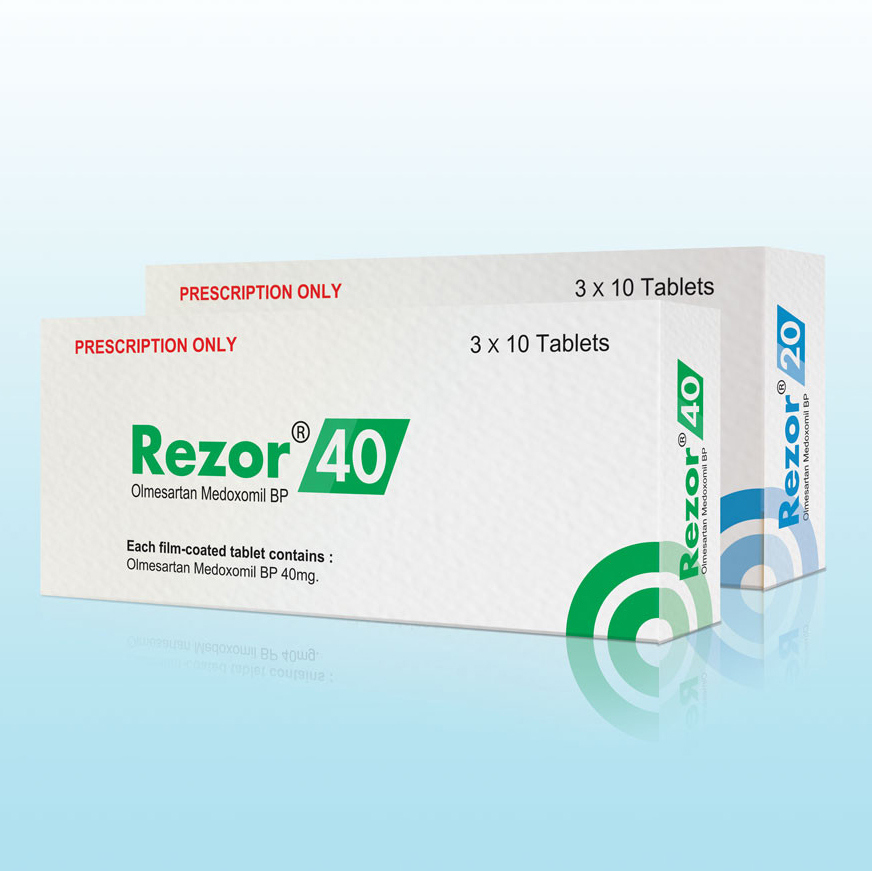 Pack Image: Rezor 20 mg Tablet (3 x 10)