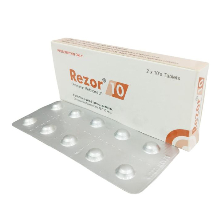Pack Image: Rezor 10 mg Tablet (2 x 10)