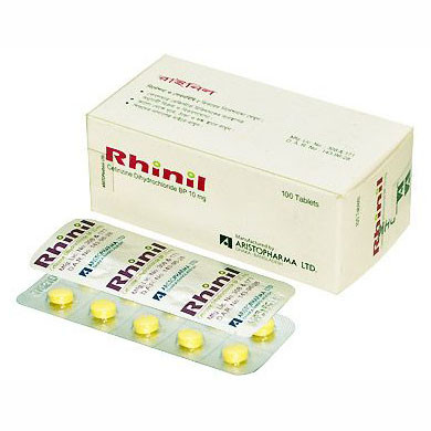 Pack Image: Rhinil 10 mg Tablet (10 x 10)