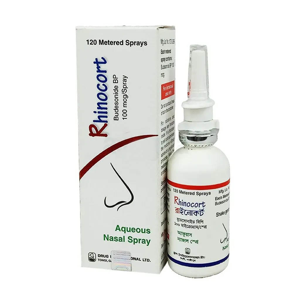 Pack Image: Rhinocort 100 mcg Nasal Spray (120 metered sprays)
