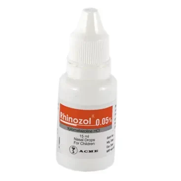 Pack Image: Rhinozol 0.05% Nasal Drop (15 ml drop)