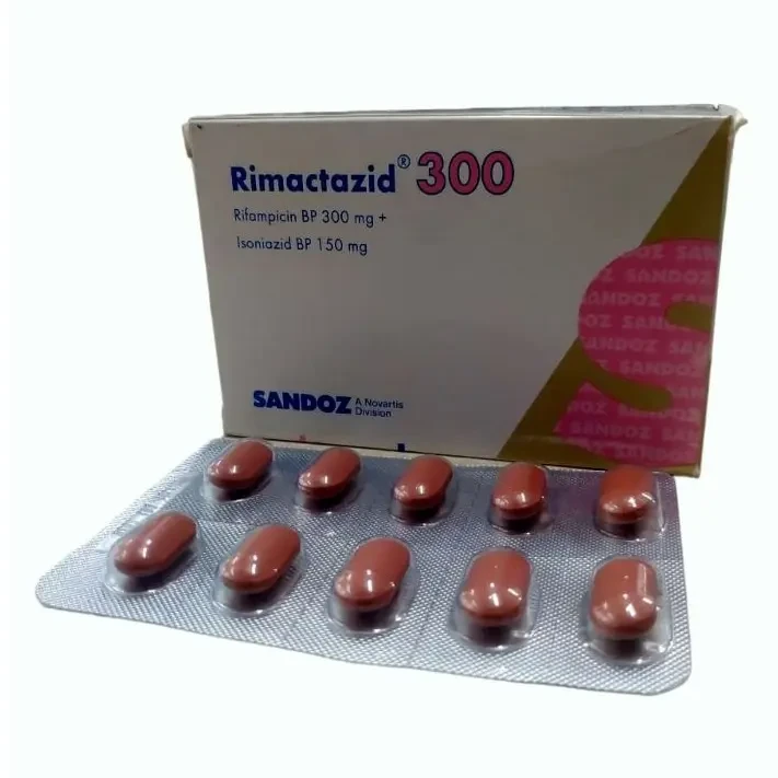 Pack Image: Rimactazid 300 mg Tablet (5 x 10)
