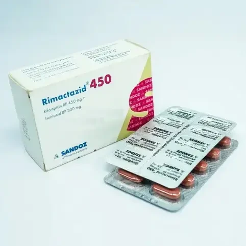 Pack Image: Rimactazid 450 mg Tablet (5 x 10)