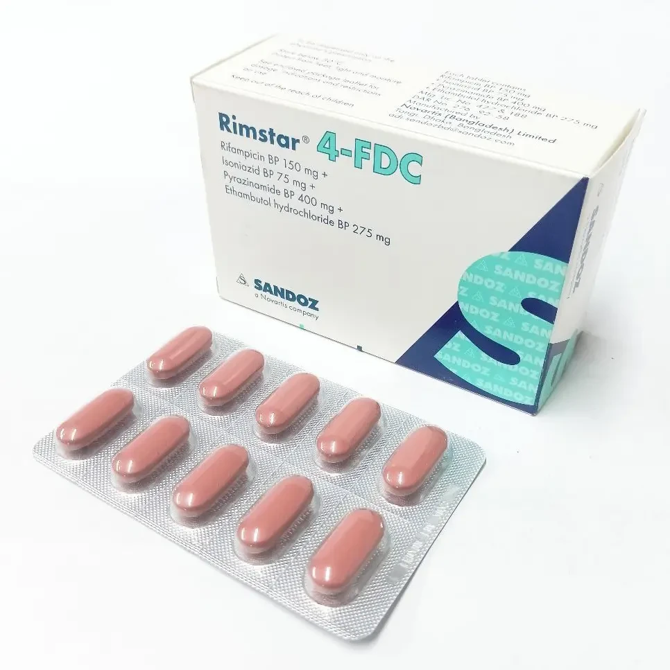 Pack Image: Rimstar 4-FDC 150 mg Tablet (5 x 10)