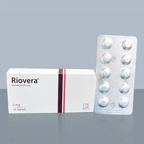 Pack Image: Riovera 6 mg Tablet (1 x 10)