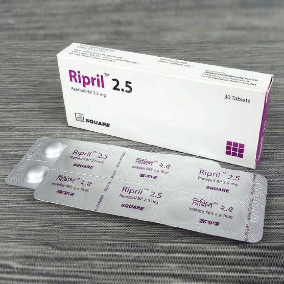 Pack Image: Ripril 2.5 mg Tablet (3 x 10)