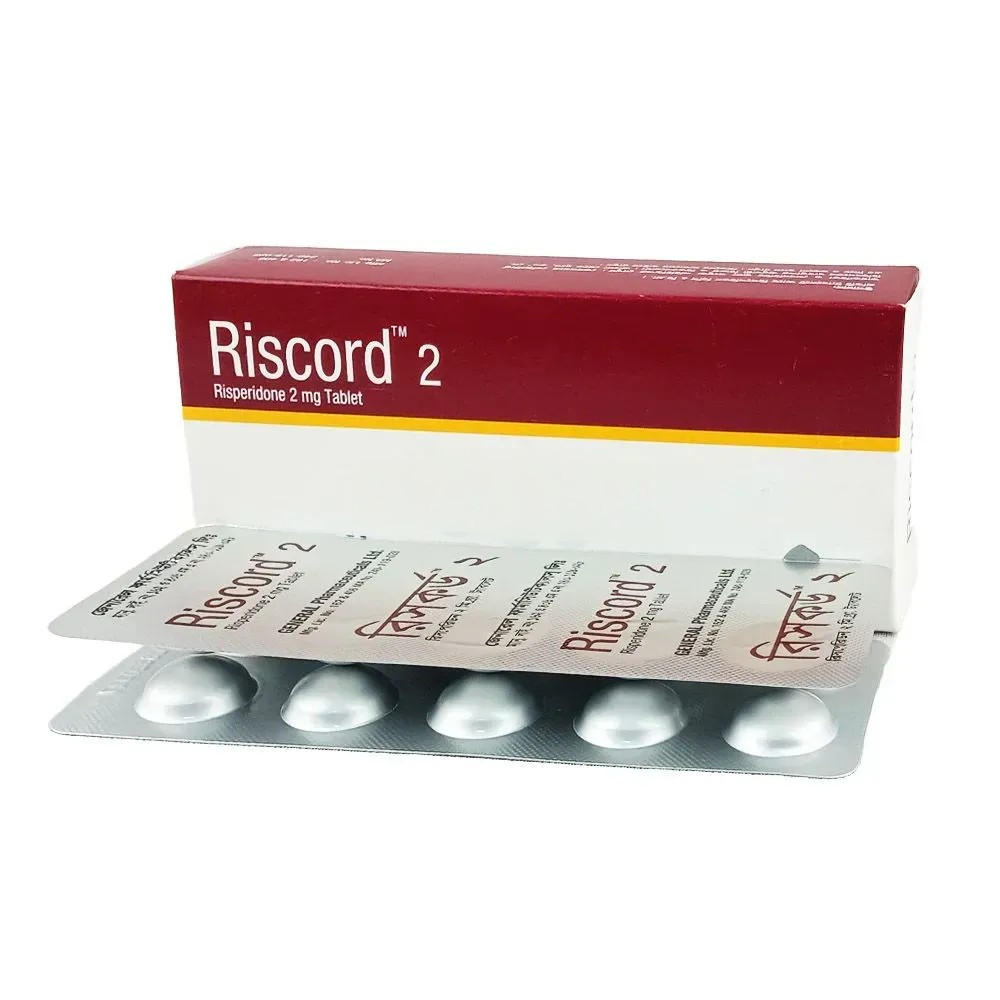 Pack Image: Riscord 2 mg Tablet (5 x 10)