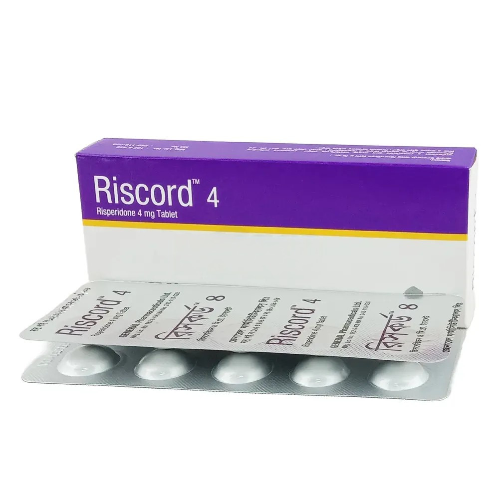 Pack Image: Riscord 4 mg Tablet (4 x 10)