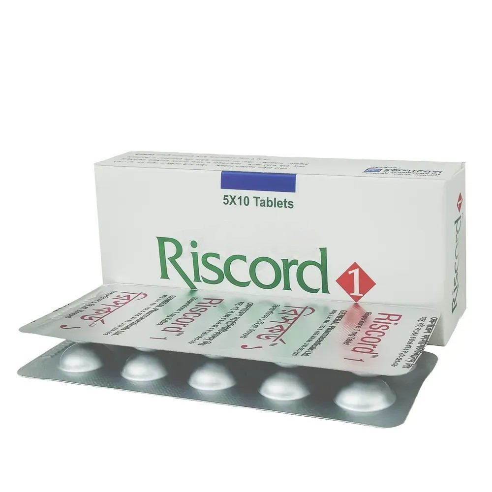 Pack Image: Riscord 1 mg Tablet (5 x 10)